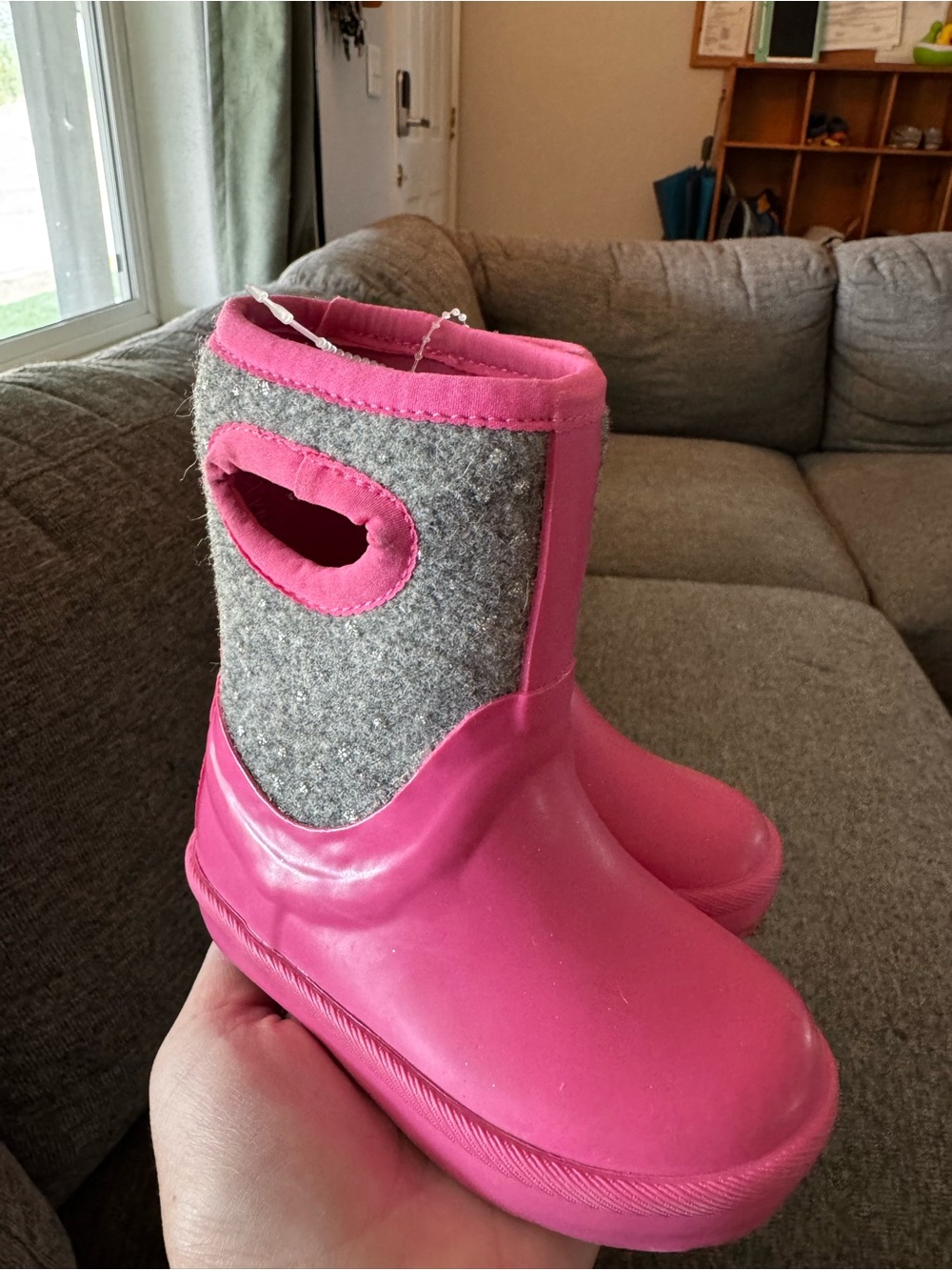 Ugg Toddler Pink Waterproof Winter Boots